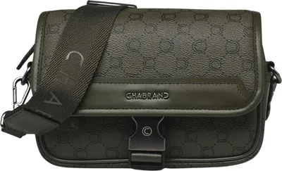Produktbild von Chabrand Mini-Tasche aus beschichtetem Canvas und Leder - Olivgrün