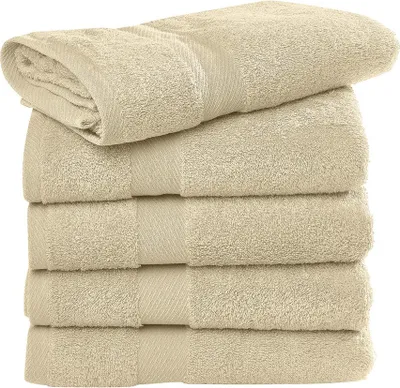Obrázok produktu pre Jassz prémiová plážová osuška / uterák na ruky / osuška BC558 (jedna veľkosť) (piesková farba)