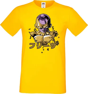 Immagine prodotto di Maglietta da uomo Anime Manga Dragon Anime Manga Ball Z Frieza 01 Frieza Dbz, Man 2XL , Jaune