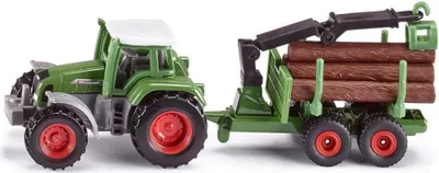 Produktbild von Siku Traktor mit Forstanhänger ; 1645