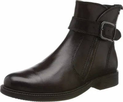 Produktbild von Damen Stiefelette mocca braun von TAMARIS aus Leder von Größe 37 bis 41