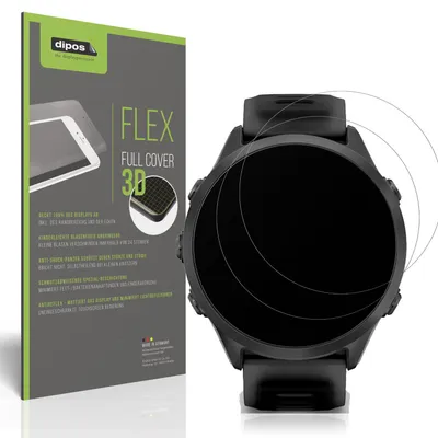 Produktbild von 2x dipos FlexAR Garmin Forerunner 570 42mm