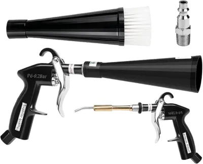 Imagen del producto de Pistola de limpieza con aire comprimido, alta presión, versátil, 1 unidad, para uso en automóviles y en el hogar