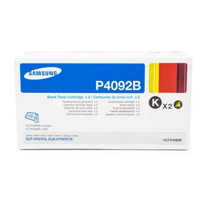 Produktbild von Samsung CLT-P4092B Tonerkartusche 2 Stück(e) Original Schwarz