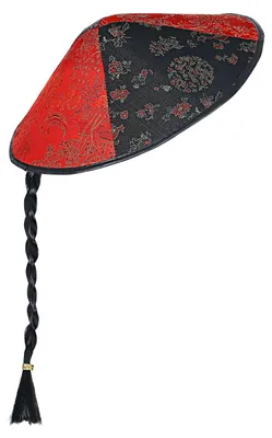 Produktbild von Chinesischer Kopfschmuck mit Zopf