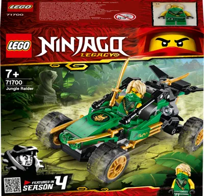 Zdjęcie produktu dla LEGO NINJAGO Legacy Jungle Raider Set, Zestaw do budowania, 7 lat(a), Plastik, 127 szt., 280 g