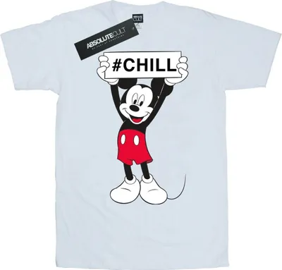 Produktbild von Disney - "Chill" T-Shirt für Damen BI36037 (XXL) (Weiß)