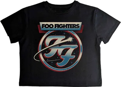 Image de Foo Fighters - Top court pour femme RO12594 (XXL) (Noir)