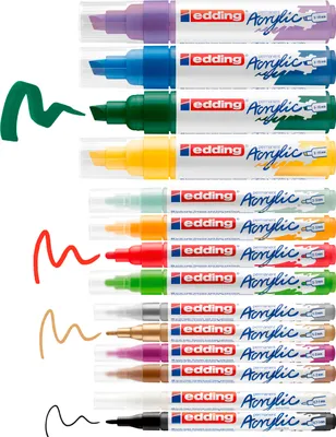Immagine prodotto di edding Set creativo "Acrylmarker" in acrilico, 14 pezzi