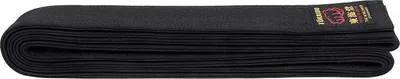 Produktbild von Schwarzgurt Karate Gürtel, TOKAIDO,  Japan, Baumwolle, schwarz 4,5 cm breit - Größe 325 cm (8.0)