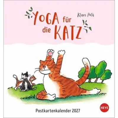 Zdjęcie produktu dla Puth Yoga dla kotów – kalendarz pocztówkowy 2027