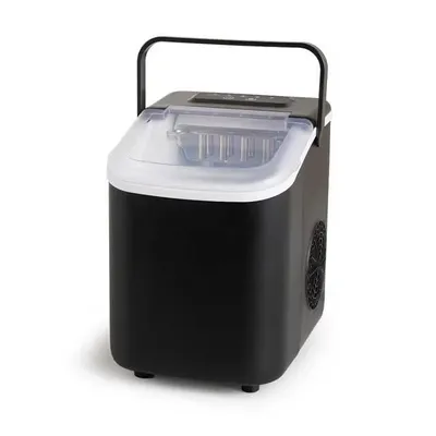 Productafbeelding van IJsblokjesmachine voor aanrecht – 1,5 liter waterreservoir – Snelle ijsproductie in 9 minuten – Compacte ijsmachine voor thuis en feestjes – Maakt zowel kleine als grote ijsblokjes