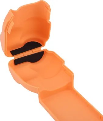 Productafbeelding van Beschermhoes, geschikt voor de Pocket 3-handcamera, met geïntegreerde lenskap en schermbescherming, kleur oranje