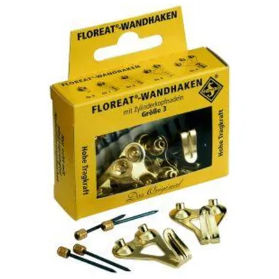 Produktbild von Floreathaken vermess. Gr.0 mit Zylinderkopfnadeln