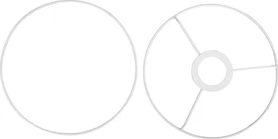 Produktbild von VBS Lampenschirmring-Set, 40 cm