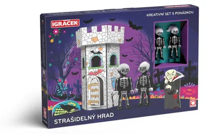 Produktbild von IGracek Efko Igráček - ein beängstigendes Schloss - ein kreatives Set mit einem Märchen
