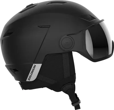 Produktbild von SALOMON HELMET PIONEER LT VISOR bk/Uni SI Black/ Black/ M