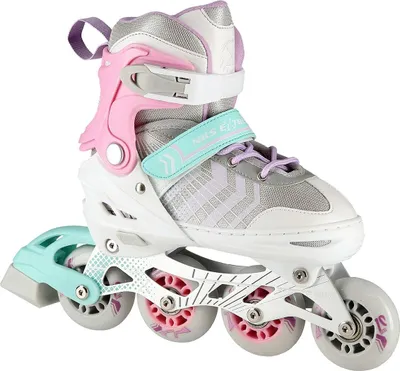 Produktbild von 4-in-1 Inline- & Schlittschuhe, Pink, Größe M (34-38)