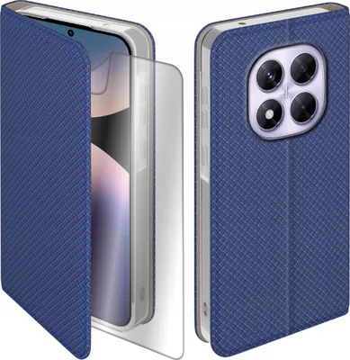 Zdjęcie produktu dla Etui z klapką do Xiaomi Redmi Note 14 Pro | Pro+ 5G Zamykane Futerał +Folia