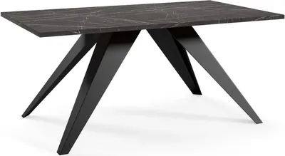 Productafbeelding van FURNLUX salontafel Aria, zwart, 60 cm / Hoofdkleur: zwart / Afmetingen: 60 x 48 x 120 cm