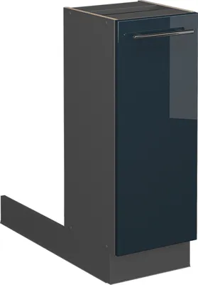 Obrázek produktu pro Kuchyňský ostrov Vicco Fame-Line Tmavě modrá s vysokým leskem 30 cm bez pracovní desky, Model 49652