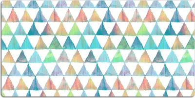 Produktbild von Schreibtischmatte Tischunterlage 100x50 cm Mauspad - Geometrische Dreiecke