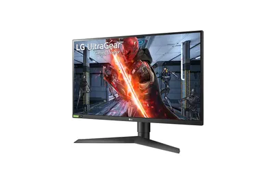 Produktbild von LG 27GN750-B, 68,6 cm (27"), 1920 x 1080 Pixel, Full HD, LED, 1 ms, Schwarz, Rot