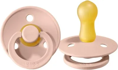 Immagine prodotto di BIBS succhietto in gomma Hevea forma naturale 6-12 Blush