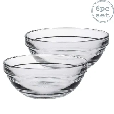 Produktbild von Duralex Schüssel Lys, 10,.5 cm, transparent, 6 Stück