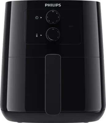 Obrázek produktu pro Fritéza Philips Essential Compact Airfryer, 0,8 kg, 12 funkcí, energeticky úsporná, černá (HD9200/90)