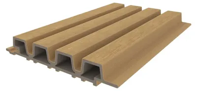 Produktbild von WPC Fassadenprofil Castellation Pro 35 – 33 x 215 mm Länge 270 cm : 270 cm : Fassadenprofil