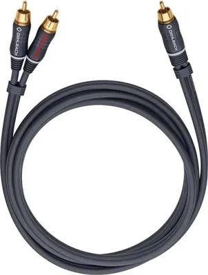 Produktbild von OEHLBACH BOOOM!, RCA, 2 x RCA, Männlich, Männlich, Gold, Anthrazit