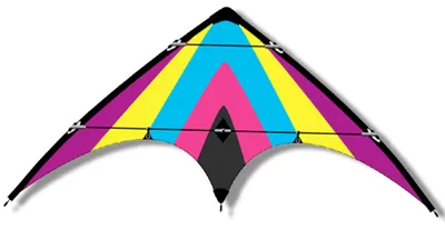 Image de Knoop Kites Cerf-volant ORKAN 160x80cm Cerf-volant pour enfants et adultes