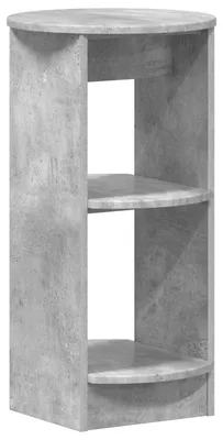Image de Armoire d'angle gris béton en aggloméré