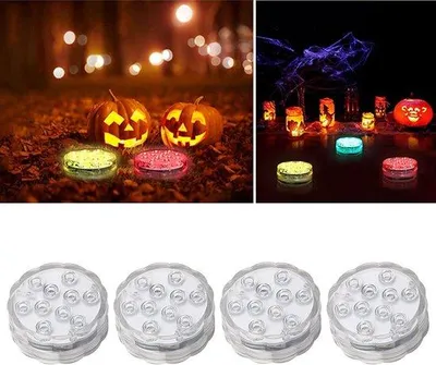 Produktbild von Wasserdichte LED-Lampen 16 Farben RGB Unterwasserleuchten für Pool