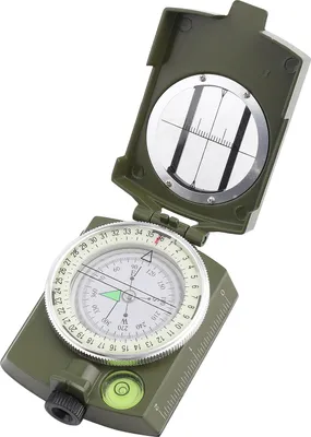 Produktbild von Militärische militärische Sichtung luminöser lensatischer wasserdichte Kompassarmee grün