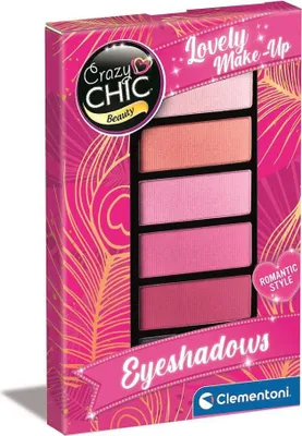Produktbild von Crazy Chic Romantic Clementoni Lidschatten Set