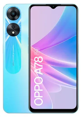 Produktbild von OPPO A78 5G , 16,7 cm (6.56"), 4 GB, 128 GB, 50 MP, Android 13, Blau