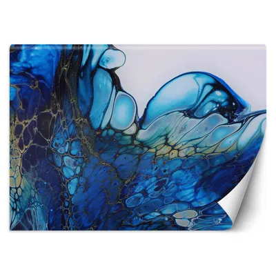 Produktbild von FOTOTAPETE Tinte im Wasser 450x315 cm 3D VLIES Tapete Wandtapete Wandbilder Wanddeko Design Wohnzimmer Schlafzimmer Flur Büro Küche AAAxBBB cm VLIES Tapete Wandtapete Wandbilder Wanddekoration Design Wohnzimmer Schlafzimmer Flur Büro Küche