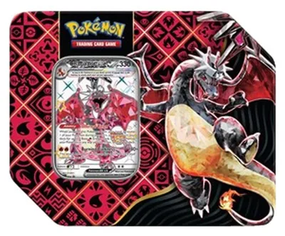 Produktbild von Pokemon Paldean Fates: Tera Charizard ex Tin