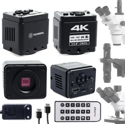 Obrázek produktu pro Kamera Techrebal pro mikroskop "Black PRO 4K" 8MP/ H1623