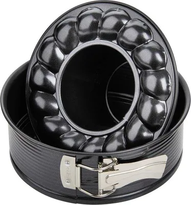 Produktbild von Kompakte Springform mit innovativer Antihaftbeschichtung, 18 cm, schwarz