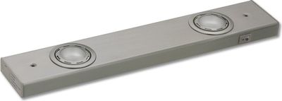 STARLICHT Unterbauleuchte Möbelleuchte PINOT TITAN Aluminium 2x20W 2700K 457mm
