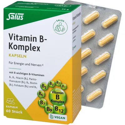 Produktbild von Salus Vitamin-B-Komplex Kapseln 60 St