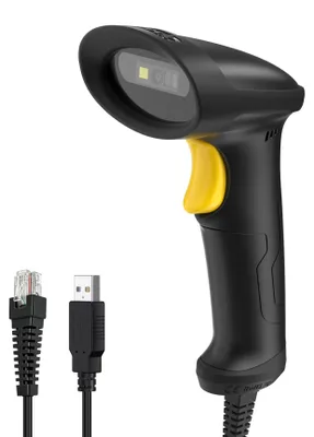 Produktbild von Inateck Barcode Scanner 1D 2D, QR Code Scanner USB fur Einzelhandel, BCST