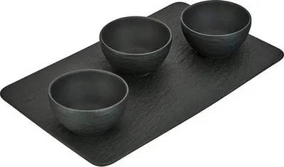 Zdjęcie produktu dla Zestaw do sushi z talerzem i miseczkami