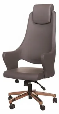 Immagine prodotto di Lussuosa poltrona direzionale Rivestimento misto Stile minimalista