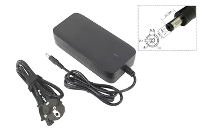 Alimentatore Per Batteria Litio 36V – PowerSmart Wayscrall, Uscita 42V 2A, Connettore RCA Da 10,5mm