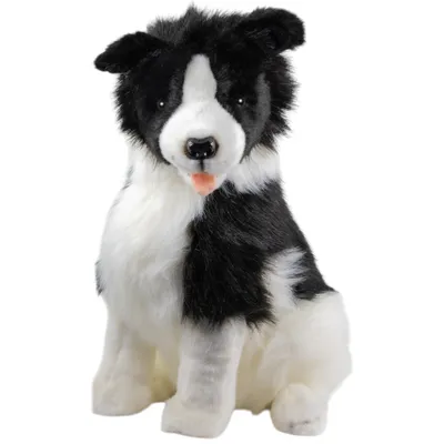 Obrázok produktu pre Carl Dick Border Collie, sediaci, cca 40 cm, plyšová hračka, plyšák, maznáčik 3785