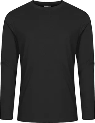 Immagine prodotto di EXCD by Promodoro 4097 | T-shirt uomo manica lunga, single jersey - Colore: Charcoal (Solid) - Taglia: XXL